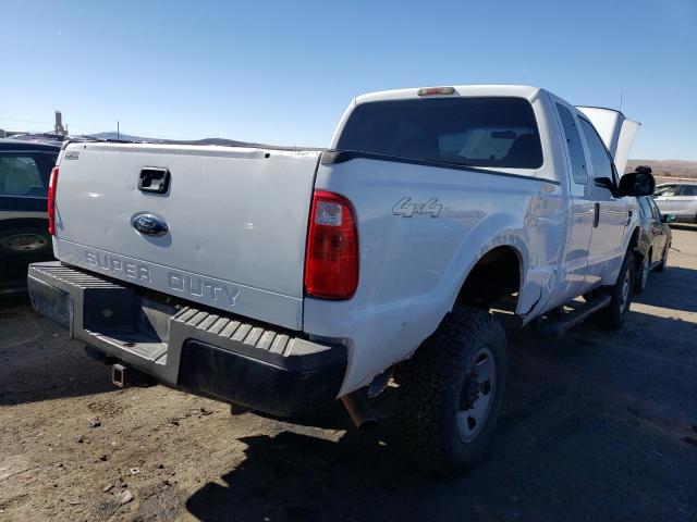 1FTSX21Y28EE05117 - 2008 FORD F250 SUPER DUTY WHITE photo 3