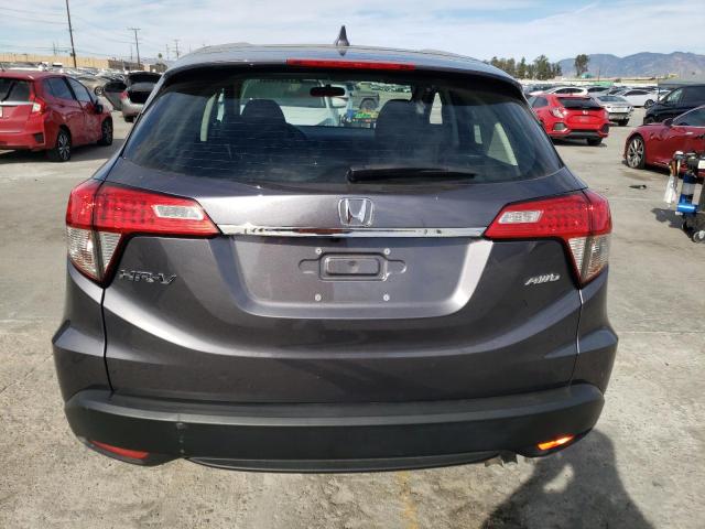 3CZRU6H38KG731300 - 2019 HONDA HR-V LX GRAY photo 6