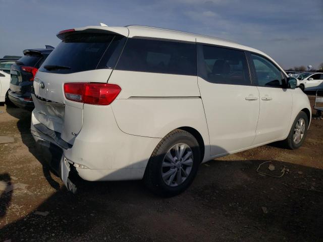 KNDMB5C18H6334881 - 2017 KIA SEDONA LX WHITE photo 3