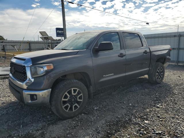 5TFDM5F14KX083610 - 2019 TOYOTA TUNDRA CREWMAX SR5 GRAY photo 1