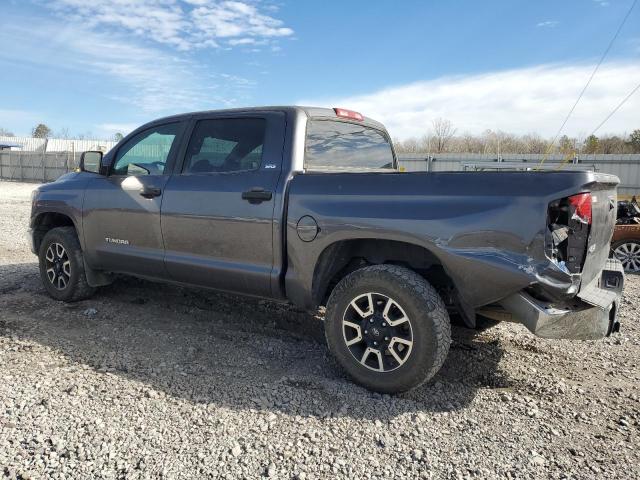 5TFDM5F14KX083610 - 2019 TOYOTA TUNDRA CREWMAX SR5 GRAY photo 2