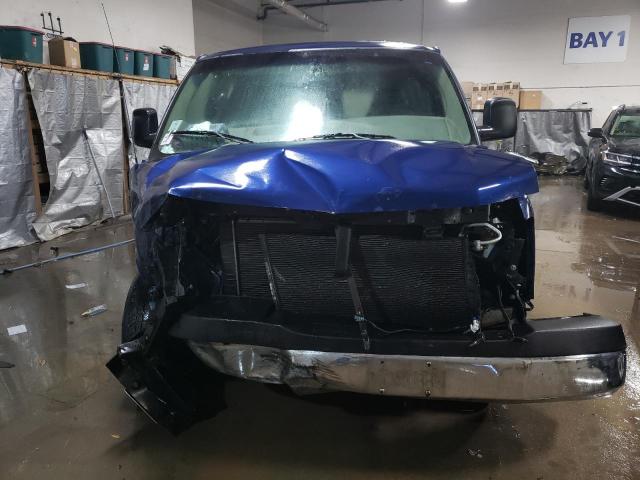 1GNFH15T631157372 - 2003 CHEVROLET EXPRESS G1 BLUE photo 5