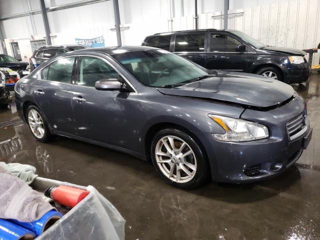 1N4AA5AP7DC819124 - 2013 NISSAN MAXIMA S GRAY photo 4