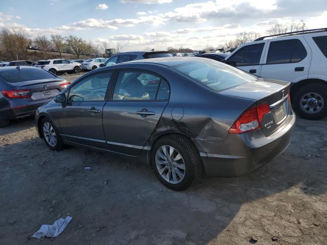 19XFA1F93BE019140 - 2011 HONDA CIVIC EXL GRAY photo 2