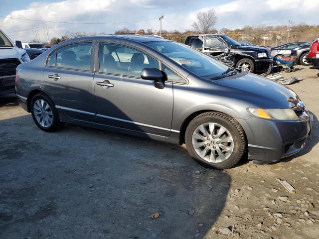 19XFA1F93BE019140 - 2011 HONDA CIVIC EXL ნაცრისფერი ფოტო 4