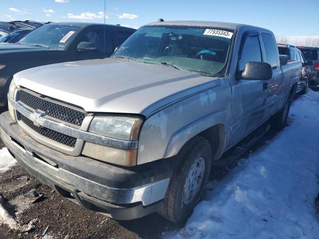 2GCEK19T641124867 - 2004 CHEVROLET SILVERADO K1500 SILVER photo 1