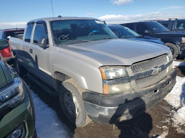 2GCEK19T641124867 - 2004 CHEVROLET SILVERADO K1500 SILVER photo 4