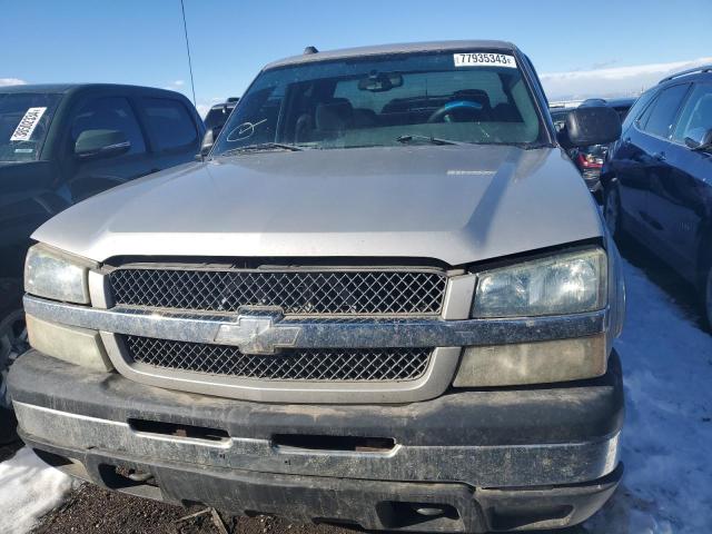 2GCEK19T641124867 - 2004 CHEVROLET SILVERADO K1500 SILVER photo 5