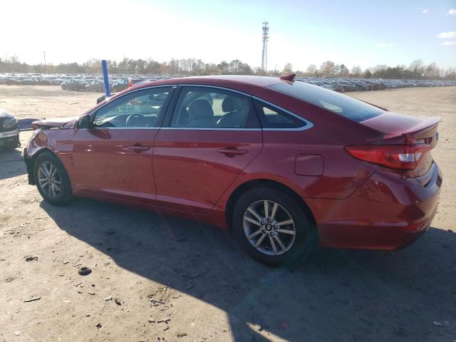 5NPE24AF2HH463931 - 2017 HYUNDAI SONATA SE RED photo 2