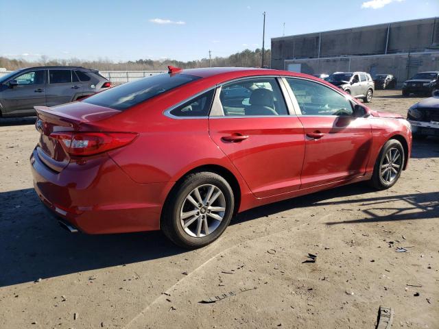 5NPE24AF2HH463931 - 2017 HYUNDAI SONATA SE RED photo 3