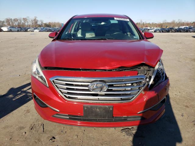 5NPE24AF2HH463931 - 2017 HYUNDAI SONATA SE RED photo 5