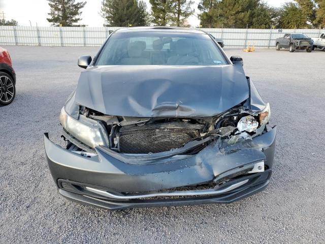 19XFB2F82DE087359 - 2013 HONDA CIVIC EX GRAY photo 5