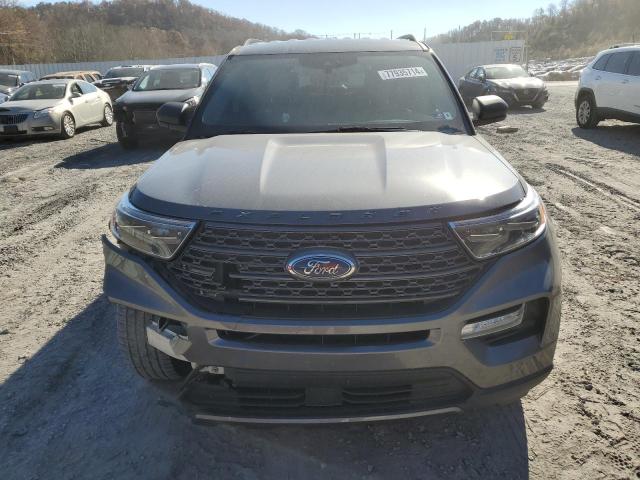 1FMSK8DH7MGB41786 - 2021 FORD EXPLORER XLT Արծաթագույն լուսանկար 5