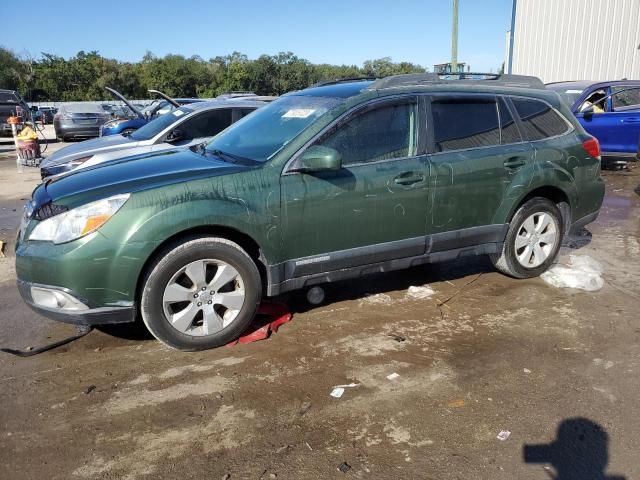 4S4BRBCC4A3333815 - 2010 SUBARU OUTBACK 2.5I PREMIUM GREEN photo 1