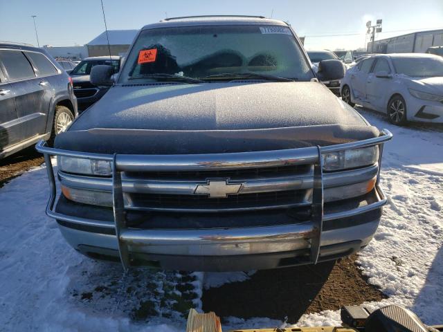 1GNEK13T11J162847 - 2001 CHEVROLET TAHOE K1500 GRAY photo 5