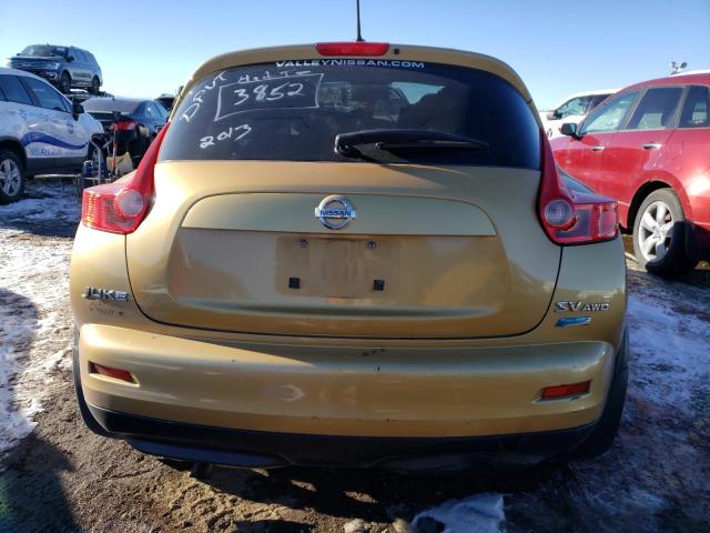 JN8AF5MV1DT230967 - 2013 NISSAN JUKE S GOLD photo 6