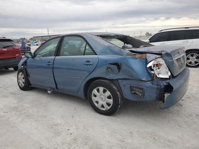 4T1BE32K74U903752 - 2004 TOYOTA CAMRY LE BLUE photo 2