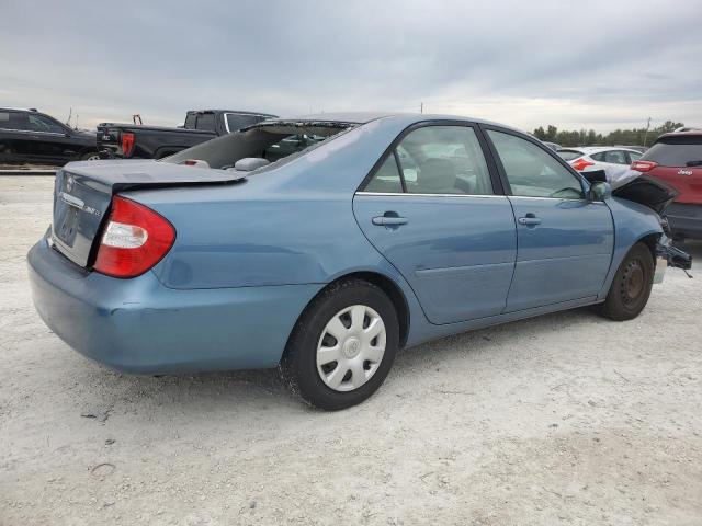 4T1BE32K74U903752 - 2004 TOYOTA CAMRY LE BLUE photo 3