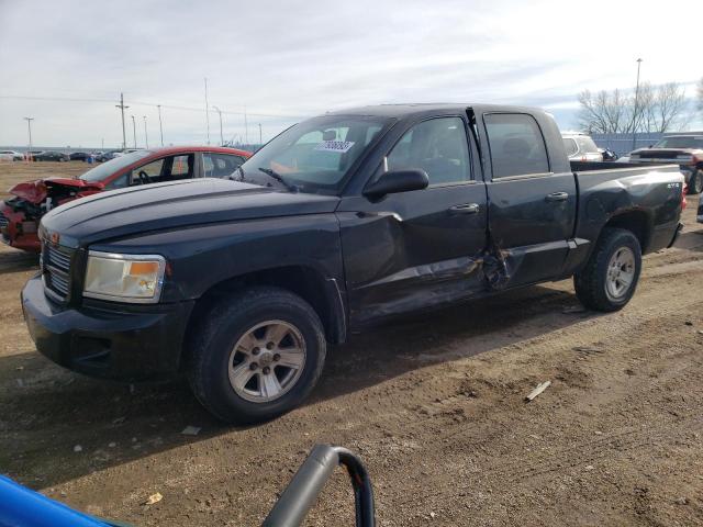 1D7RW3GK6BS625627 - 2011 DODGE DAKOTA SLT BLACK photo 1