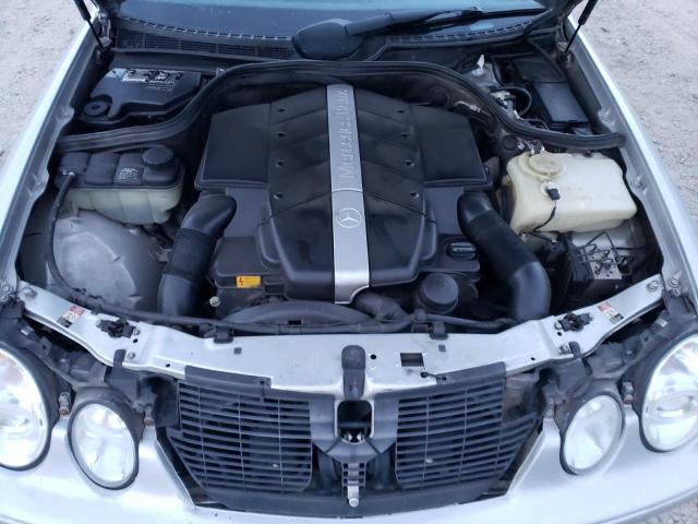 WDBLK70G52T119482 - 2002 MERCEDES-BENZ CLK 430 SILVER photo 11