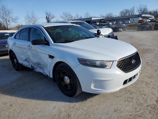 1FAHP2MKXFG149530 - 2015 FORD TAURUS POLICE INTERCEPTOR WHITE photo 4