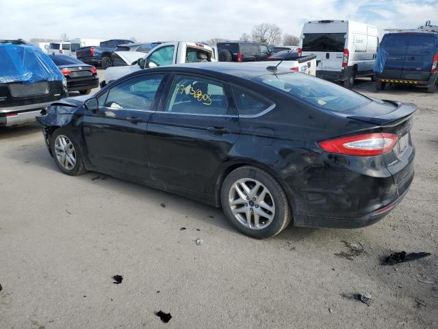 1FA6P0H7XG5104733 - 2016 FORD FUSION SE BLACK photo 2