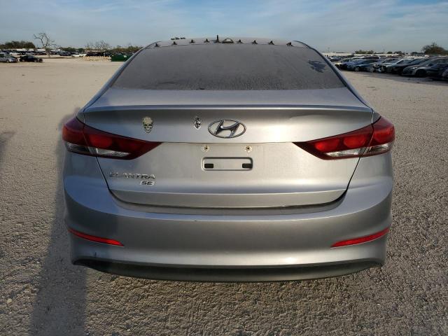 5NPD74LF3HH104081 - 2017 HYUNDAI ELANTRA SE SILVER photo 6