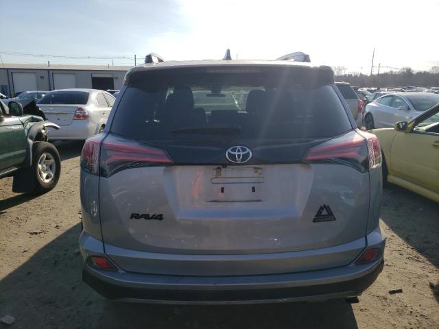 2T3RFREV6JW824001 - 2018 TOYOTA RAV4 ADVENTURE GRAY photo 6