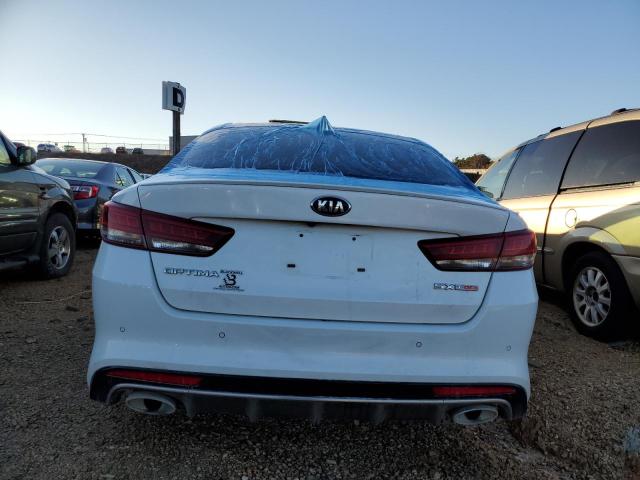 5XXGW4L21GG077938 - 2016 KIA OPTIMA SX WHITE photo 6