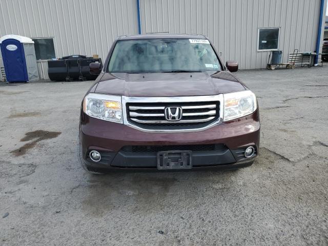 5FNYF4H57EB041081 - 2014 HONDA PILOT EXL MAROON photo 5