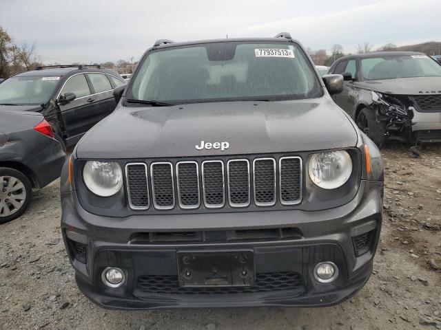 ZACNJBBB4KPJ92577 - 2019 JEEP RENEGADE LATITUDE GRAY photo 5