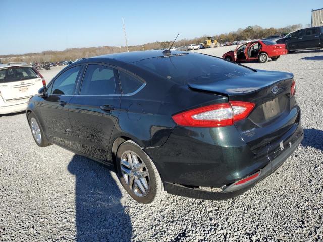 3FA6P0H76ER231425 - 2014 FORD FUSION SE BLACK photo 2