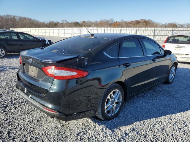 3FA6P0H76ER231425 - 2014 FORD FUSION SE BLACK photo 3