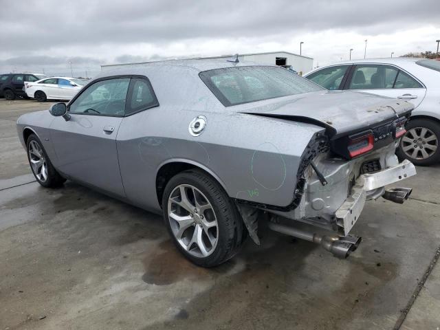 2C3CDZBT2FH709390 - 2015 DODGE CHALLENGER SXT PLUS GRAY photo 2