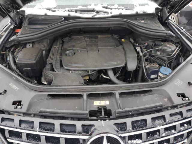 4JGDA5HB2CA028717 - 2012 MERCEDES-BENZ ML 350 4MATIC BLACK photo 12