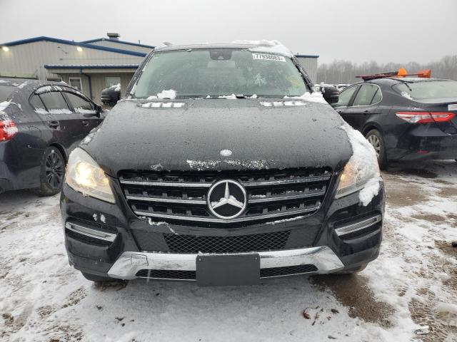 4JGDA5HB2CA028717 - 2012 MERCEDES-BENZ ML 350 4MATIC BLACK photo 5