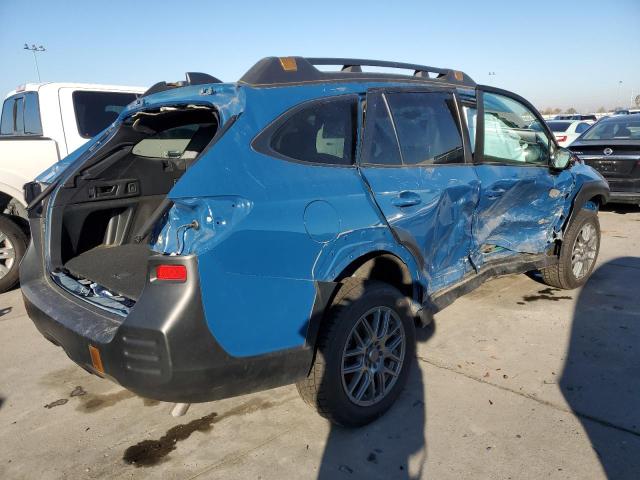 4S4BTGSD5N3159834 - 2022 SUBARU OUTBACK WILDERNESS BLUE photo 3