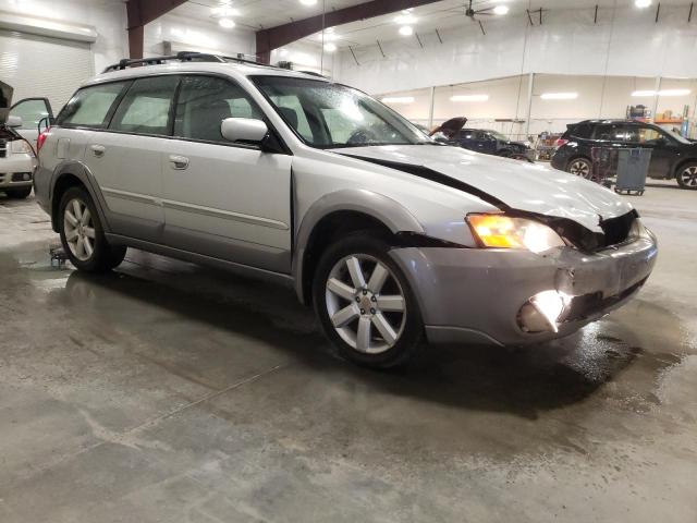 4S4BP62C067317707 - 2006 SUBARU LEGACY OUTBACK 2.5I LIMITED SILVER photo 4