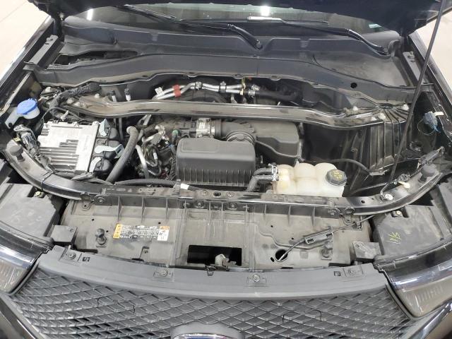 1FM5K8AB9NGB51900 - 2022 FORD EXPLORER POLICE INTERCEPTOR 黑色 照片 12