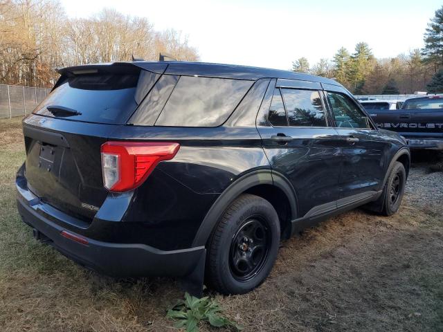 1FM5K8AB9NGB51900 - 2022 FORD EXPLORER POLICE INTERCEPTOR 黑色 照片 3