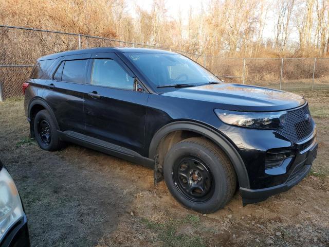 1FM5K8AB9NGB51900 - 2022 FORD EXPLORER POLICE INTERCEPTOR 黑色 照片 4