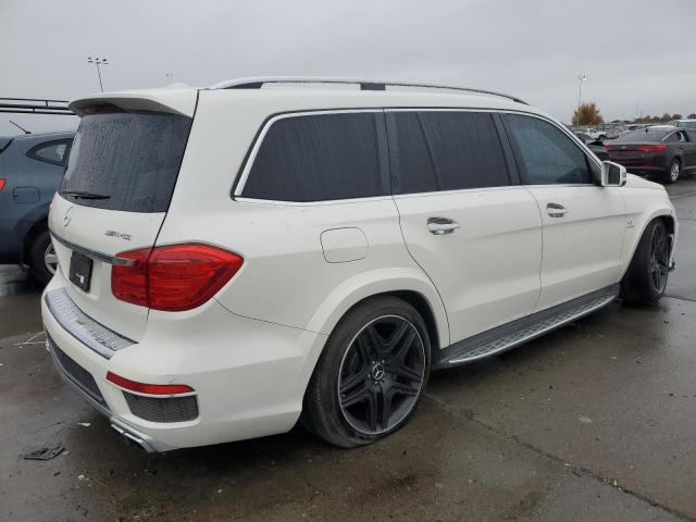 4JGDF7EE0FA596108 - 2015 MERCEDES-BENZ GL 63 AMG WHITE photo 3