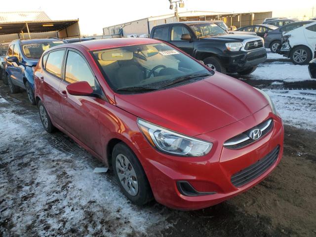 KMHCT5AE5GU261408 - 2016 HYUNDAI ACCENT SE RED photo 4