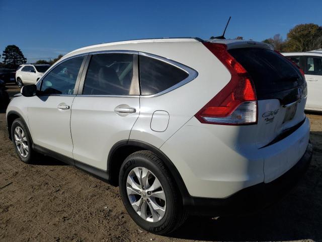 5J6RM3H71EL028209 - 2014 HONDA CR-V EXL WHITE photo 2