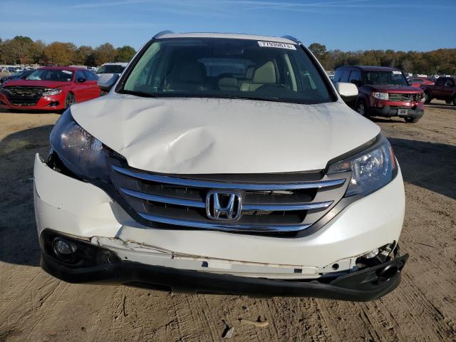 5J6RM3H71EL028209 - 2014 HONDA CR-V EXL WHITE photo 5