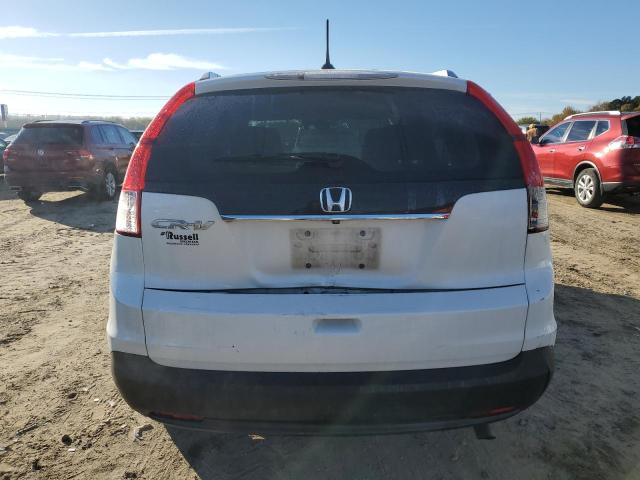 5J6RM3H71EL028209 - 2014 HONDA CR-V EXL WHITE photo 6