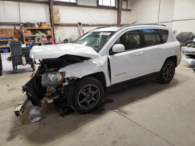 1C4NJDAB4GD722164 - 2016 JEEP COMPASS SPORT WHITE photo 1