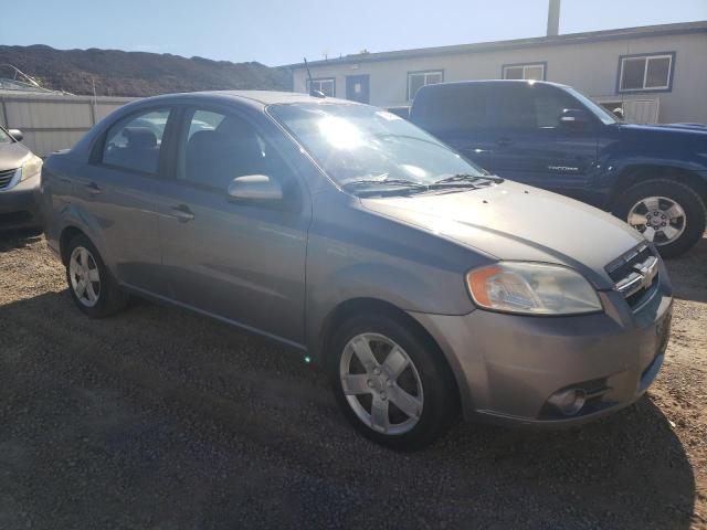 KL1TG5DE2AB089191 - 2010 CHEVROLET AVEO LT GRAY photo 4