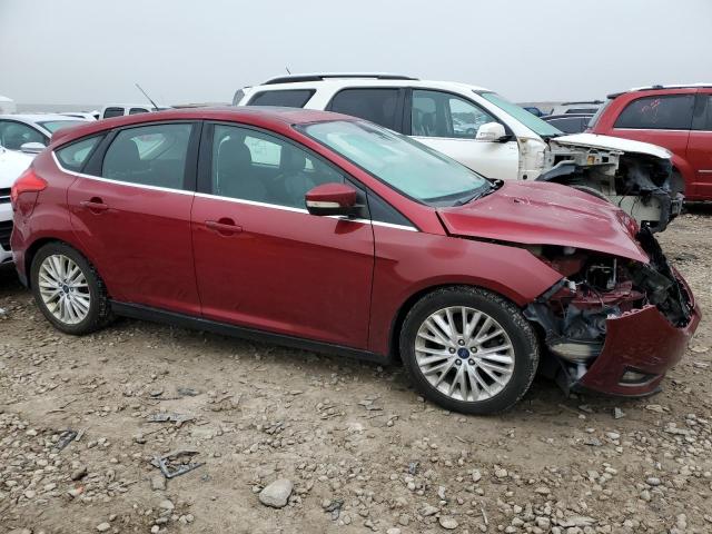 1FADP3N29HL254606 - 2017 FORD FOCUS TITANIUM RED photo 4