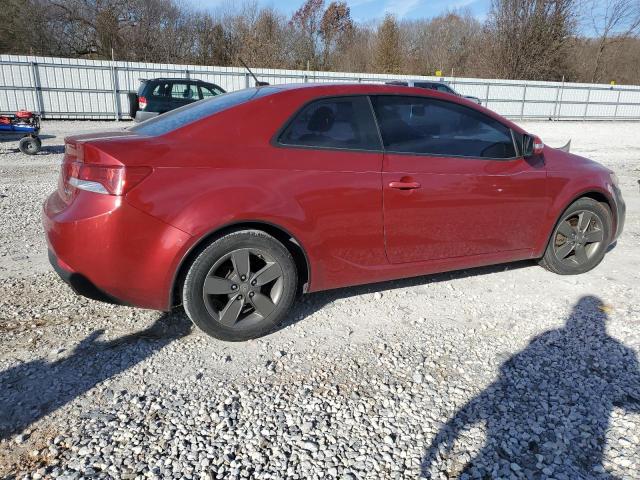 KNAFU6A26A5308695 - 2010 KIA FORTE EX RED photo 3